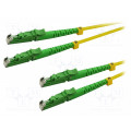 FP0EE05; Fiber patch cord; OS2; both sides,E2000/APC; 5m; LSZH; yellow; LOGILINK FP0EE05; Fiber patch cord; OS2; both sides,E2000/APC; 5m; LSZH; yellow; LOGILINK