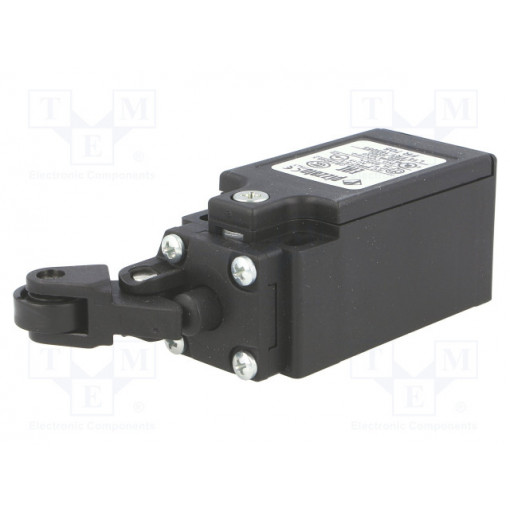 FR 705; Limit switch; angled lever with roller,rubber seal; NO + NC; PIZZATO ELETTRICA