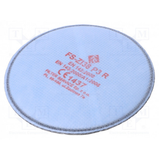 FS-ZI38 P3 R; Dust filter; P3 R; Material: activated carbon; FILTER SERVICE