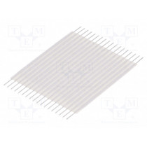 1-1437130-6; Connector: jumper cable; Cable ph: 1.27mm; L: 25.4mm; straight; TE Connectivity