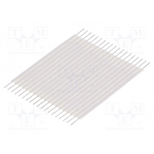 1-1437130-7; Connector: jumper cable; Cable ph: 1.27mm; L: 25.4mm; straight; TE Connectivity