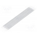2-6447164-7; Connector: jumper cable; Cable ph: 1.27mm; L: 50.8mm; straight; TE Connectivity 2-6447164-7; Connector: jumper cable; Cable ph: 1.27mm; L: 50.8mm; straight; TE Connectivity