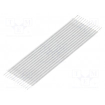 5-1437131-1; Connector: jumper cable; Cable ph: 1.27mm; L: 50.8mm; straight; TE Connectivity