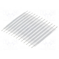 7-1437139-3; Connector: jumper cable; Cable ph: 2.54mm; L: 25.4mm; straight; TE Connectivity