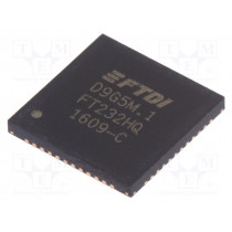 FT232HQ-TRAY; IC: interface; USB-UART, FIFO, MPSSE; Hi-Speed; 3.3÷5VDC; in-tray; FTDI FT232HQ-TRAY; IC: interface; USB-UART, FIFO, MPSSE; Hi-Speed; 3.3÷5VDC; in-tray; FTDI