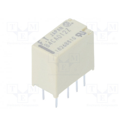 FTR-B4CA012Z; Relay: electromagnetic; DPDT; Ucoil: 12VDC; 0.3A/125VAC; 1A/30VDC; FUJITSU