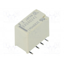 FTR-B4GA024Z; Relay: electromagnetic; DPDT; Ucoil: 24VDC; 0.3A/125VAC; 1A/30VDC; FUJITSU