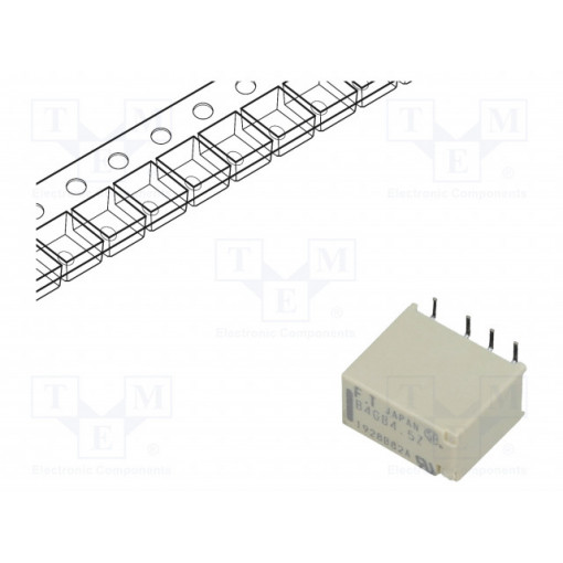 FTR-B4GB4.5Z-B05; Relay: electromagnetic; DPDT; Ucoil: 4.5VDC; 0.3A/125VAC; 1A/30VDC; FUJITSU