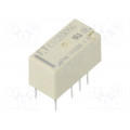 FTR-C1CB005G; Relay: electromagnetic; DPDT; Ucoil: 5VDC; 0.3A/125VAC; 1A/30VDC; FUJITSU