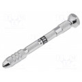 TP-24; Drill holder; 0.3÷3.2mm; Tip mat: steel; Mat: brass; ENGINEER