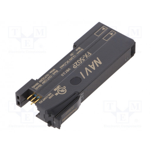 FX-502P; Sensor: optical fibre amplifier; PNP; IP40; 12÷24VDC; -10÷55°C; PANASONIC