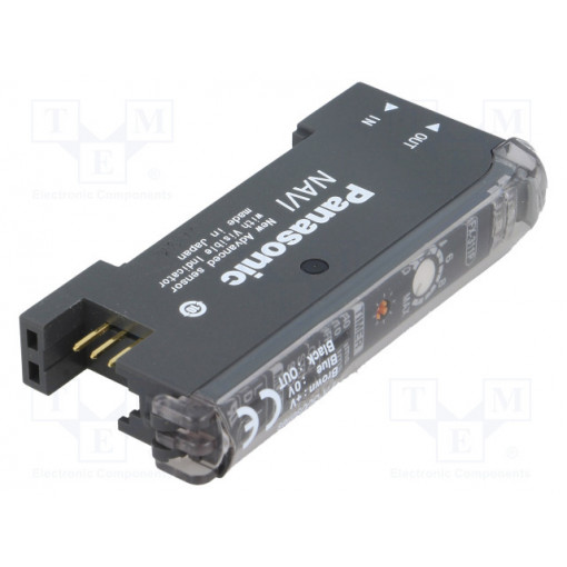 FX-311P; Sensor: optical fibre amplifier; PNP; IP40; 12÷24VDC; -10÷55°C; PANASONIC