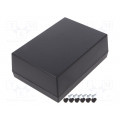 G1213B; Enclosure: multipurpose; X: 123mm; Y: 174mm; Z: 63mm; ABS; black; GAINTA