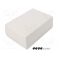 G1213G; Enclosure: multipurpose; X: 123mm; Y: 174mm; Z: 63mm; ABS; light grey; GAINTA