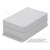 G125MFLG-IP67; Enclosure: multipurpose; X: 146mm; Y: 222mm; Z: 82mm; aluminium; IP67; GAINTA
