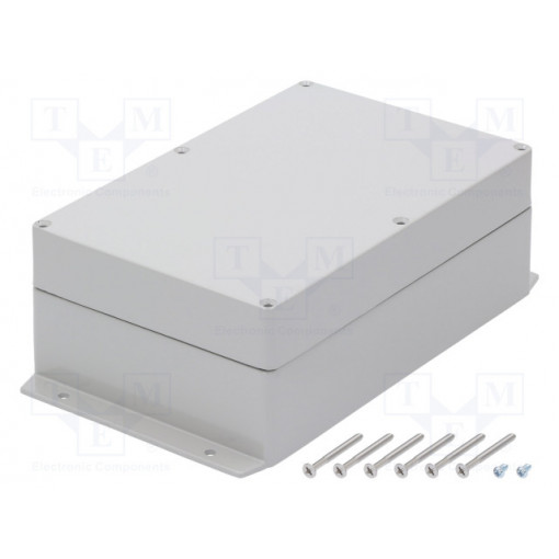 G125MFLG-IP67; Enclosure: multipurpose; X: 146mm; Y: 222mm; Z: 82mm; aluminium; IP67; GAINTA
