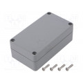 G304-IP67; Enclosure: multipurpose; X: 65mm; Y: 115mm; Z: 40mm; ABS; dark grey; GAINTA