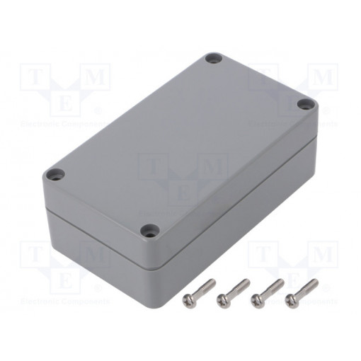 G304-IP67; Enclosure: multipurpose; X: 65mm; Y: 115mm; Z: 40mm; ABS; dark grey; GAINTA