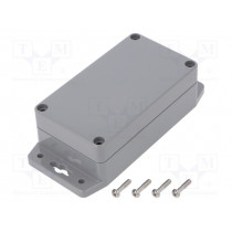 G304MF-IP67; Enclosure: multipurpose; X: 65mm; Y: 115mm; Z: 40mm; ABS; dark grey; GAINTA