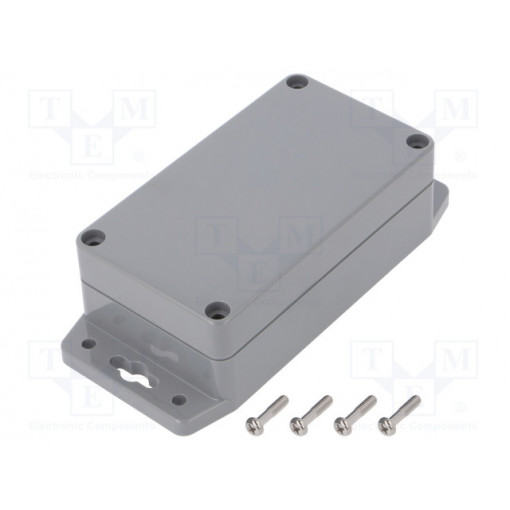 G304MF-IP67; Enclosure: multipurpose; X: 65mm; Y: 115mm; Z: 40mm; ABS; dark grey; GAINTA