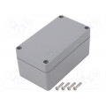 G308-IP67; Enclosure: multipurpose; X: 65mm; Y: 115mm; Z: 55mm; ABS; dark grey; GAINTA