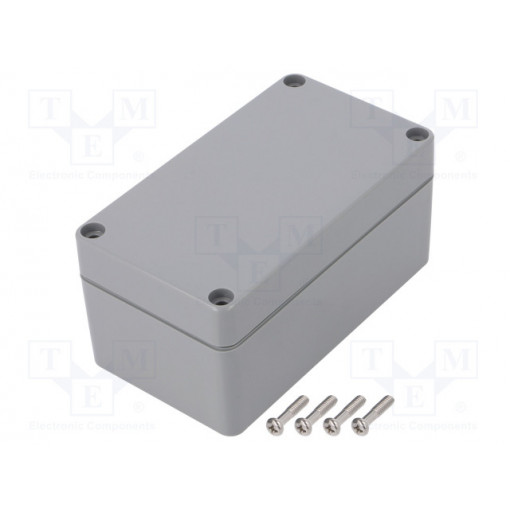 G308-IP67; Enclosure: multipurpose; X: 65mm; Y: 115mm; Z: 55mm; ABS; dark grey; GAINTA