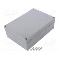 G313-IP67; Enclosure: multipurpose; X: 121mm; Y: 171mm; Z: 55mm; ABS; dark grey; GAINTA