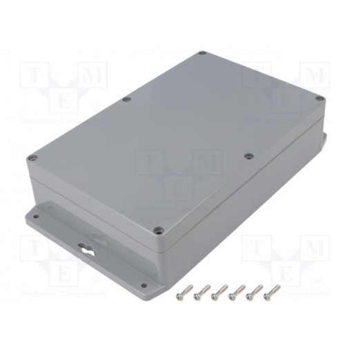 G317MF-IP67; Enclosure: multipurpose; X: 146mm; Y: 222mm; Z: 55mm; ABS; dark grey; GAINTA