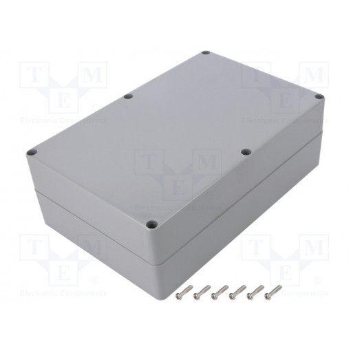 G353-IP67; Enclosure: multipurpose; X: 146mm; Y: 222mm; Z: 75mm; ABS; dark grey; GAINTA