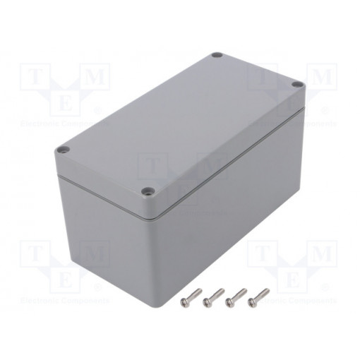 G369-IP67; Enclosure: multipurpose; X: 80mm; Y: 160mm; Z: 85mm; ABS; dark grey; GAINTA