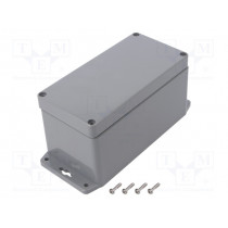 G369MF-IP67; Enclosure: multipurpose; X: 80mm; Y: 160mm; Z: 85mm; ABS; dark grey; GAINTA