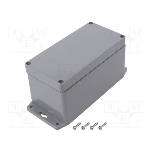 G369MF-IP67; Enclosure: multipurpose; X: 80mm; Y: 160mm; Z: 85mm; ABS; dark grey; GAINTA