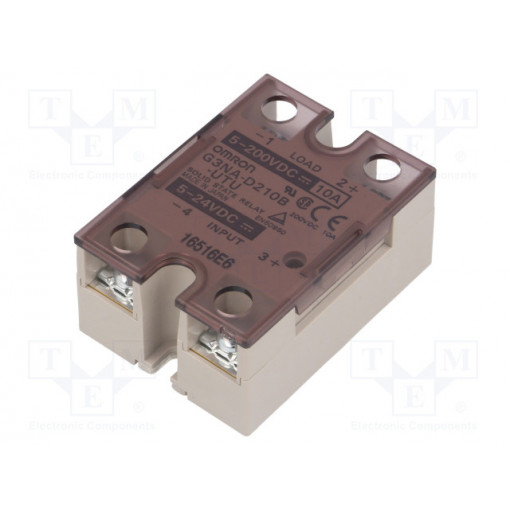 G3NA-D210B-UTU 5-24DC; Relay: solid state; Ucntrl: 5÷24VDC; 10A; 5÷200VDC; Series: G3NA; OMRON