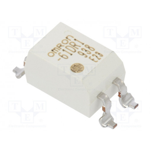 G3VM61DR1; Relay: solid state; SPST-NO; Icntrl: 30mA; 3000mA; max.60VAC; SMT; OMRON OCB