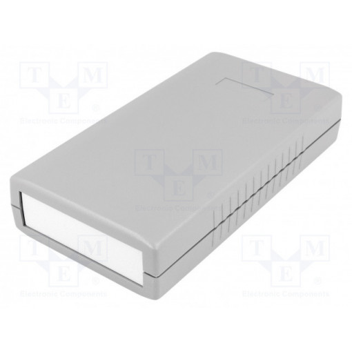 G413; Enclosure: with panel; X: 80mm; Y: 150mm; Z: 30mm; ABS; dark grey; GAINTA