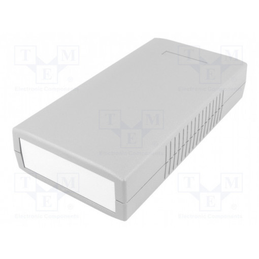 G421; Enclosure: with panel; X: 100mm; Y: 190mm; Z: 40mm; ABS; dark grey; GAINTA