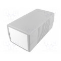G425; Enclosure: with panel; X: 100mm; Y: 190mm; Z: 80mm; ABS; dark grey; GAINTA