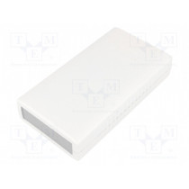 G443; Enclosure: with panel; X: 80mm; Y: 150mm; Z: 30mm; ABS; light grey; GAINTA