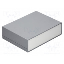 G716; Enclosure: with panel; X: 225mm; Y: 165mm; Z: 65mm; ABS; dark grey; GAINTA