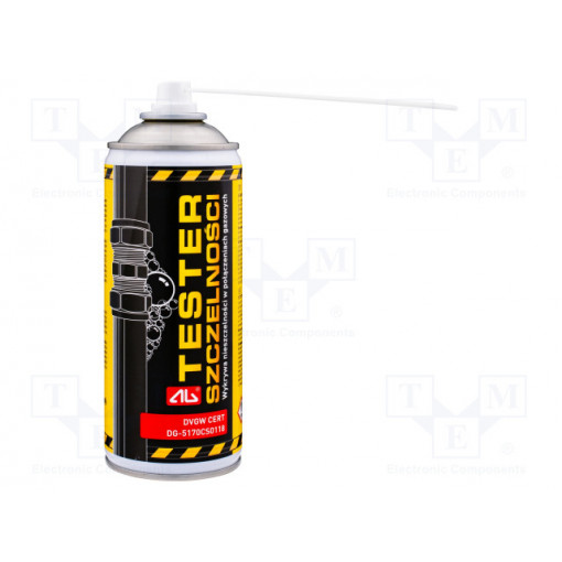 ART.AGT-133/P; Gas leakage detector; 0.4l; spray; AG TERMOPASTY ART.AGT-133/P; Gas leakage detector; 0.4l; spray; AG TERMOPASTY