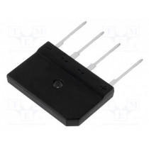 GBJ1006; Single-phase bridge rectifier; Urmax: 600V; If: 10A; Ifsm: 170A; SIRECTIFIER GBJ1006; Single-phase bridge rectifier; Urmax: 600V; If: 10A; Ifsm: 170A; SIRECTIFIER