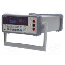 GDM-8342 GPIB; Benchtop multimeter; 2x VFD 5 digit (50000); True RMS; Plug: EU; GW INSTEK GDM-8342 GPIB; Benchtop multimeter; 2x VFD 5 digit (50000); True RMS; Plug: EU; GW INSTEK