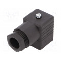 932110100 GDM 3014 J; Connector: valve connector; plug; form A; 18mm; female; PIN: 4; 16A; HIRSCHMANN