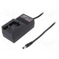 GE40I05-P1J; Power supply: switched-mode; 5VDC; 4A; Out: 5,5/2,1; 20W; 90÷264VAC; MEAN WELL