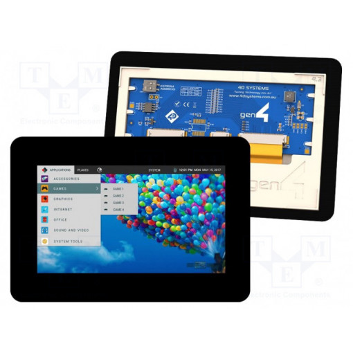 GEN4-4DCAPE-43CT-CLB; Display: TFT; 4.3
