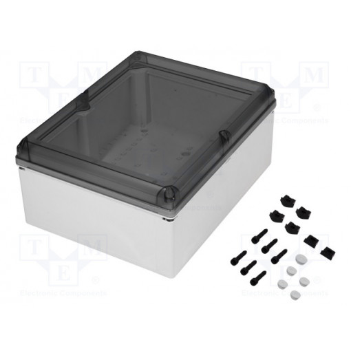 70174501; Enclosure: multipurpose; X: 400mm; Y: 500mm; Z: 220mm; GEOS; grey; SPELSBERG