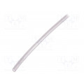 GES-0,5X1,2-TR-10; Insulating tube; Mat: silicone; transparent; -50÷200°C; L: 10m; FAVIER
