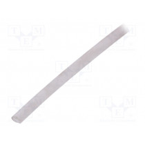 GES-14X15,2-TR-50; Insulating tube; Mat: silicone; transparent; -50÷200°C; Øint: 14mm; FAVIER