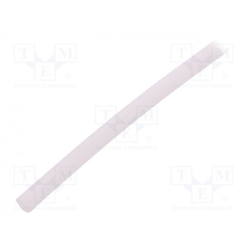 GES-2X3-TR-10; Insulating tube; Mat: silicone; transparent; -50÷200°C; Øint: 2mm; FAVIER GES-2X3-TR-10; Insulating tube; Mat: silicone; transparent; -50÷200°C; Øint: 2mm; FAVIER