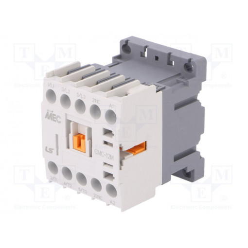 GMC-12M 24VAC 1B; Contactor: 3-pole; NO x3; Auxiliary contacts: NC; 24VAC; 12A; IP20; LS INDUSTRIAL SYSTEMS GMC-12M 24VAC 1B; Contactor: 3-pole; NO x3; Auxiliary contacts: NC; 24VAC; 12A; IP20; LS INDUSTRIAL SYSTEMS